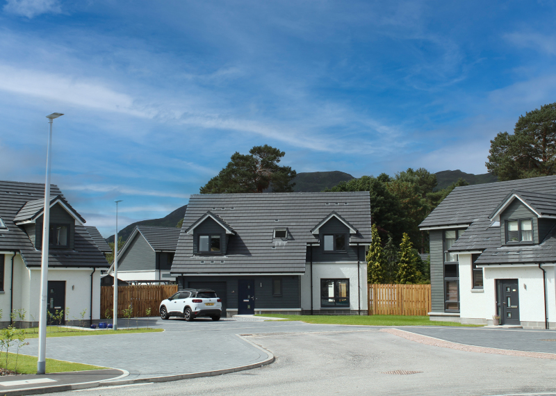 Spey Green street scene